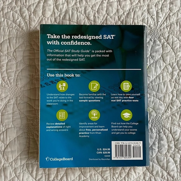 The Official SAT Study Guide [+ BONUS SAT Prep Study Pamphlet] Bundle - Picture 3 of 8